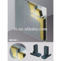 Fire resistant composite panel for Fire compartmentation Partition walls and separations Fire Barrier