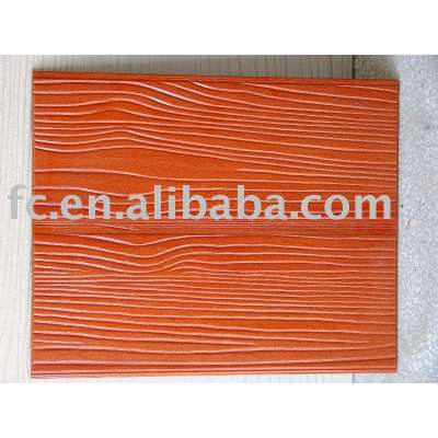 wood grain fiber cement board